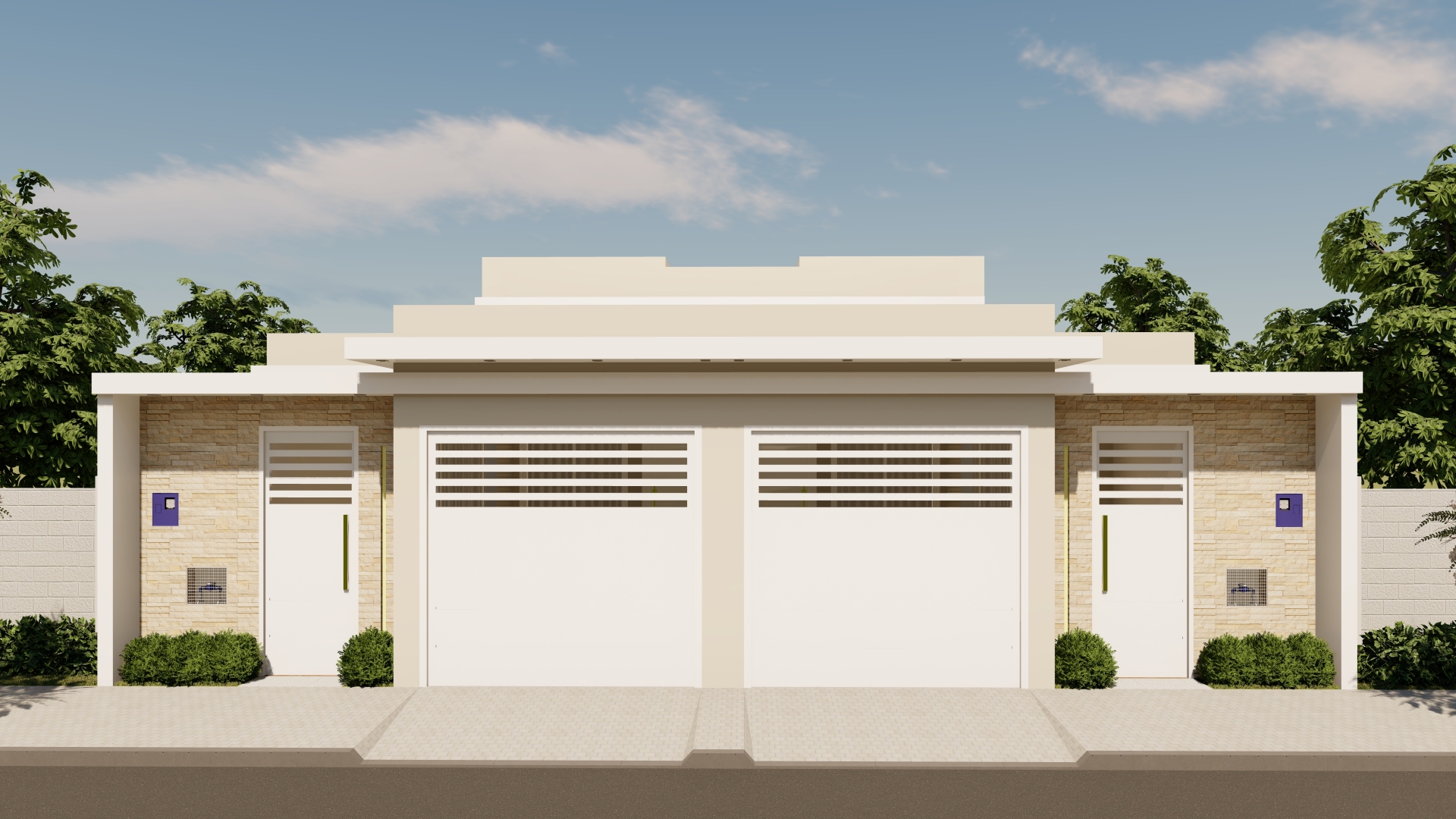 Casa geminada em Joinville com 2 dormitórios e 2 banheiros